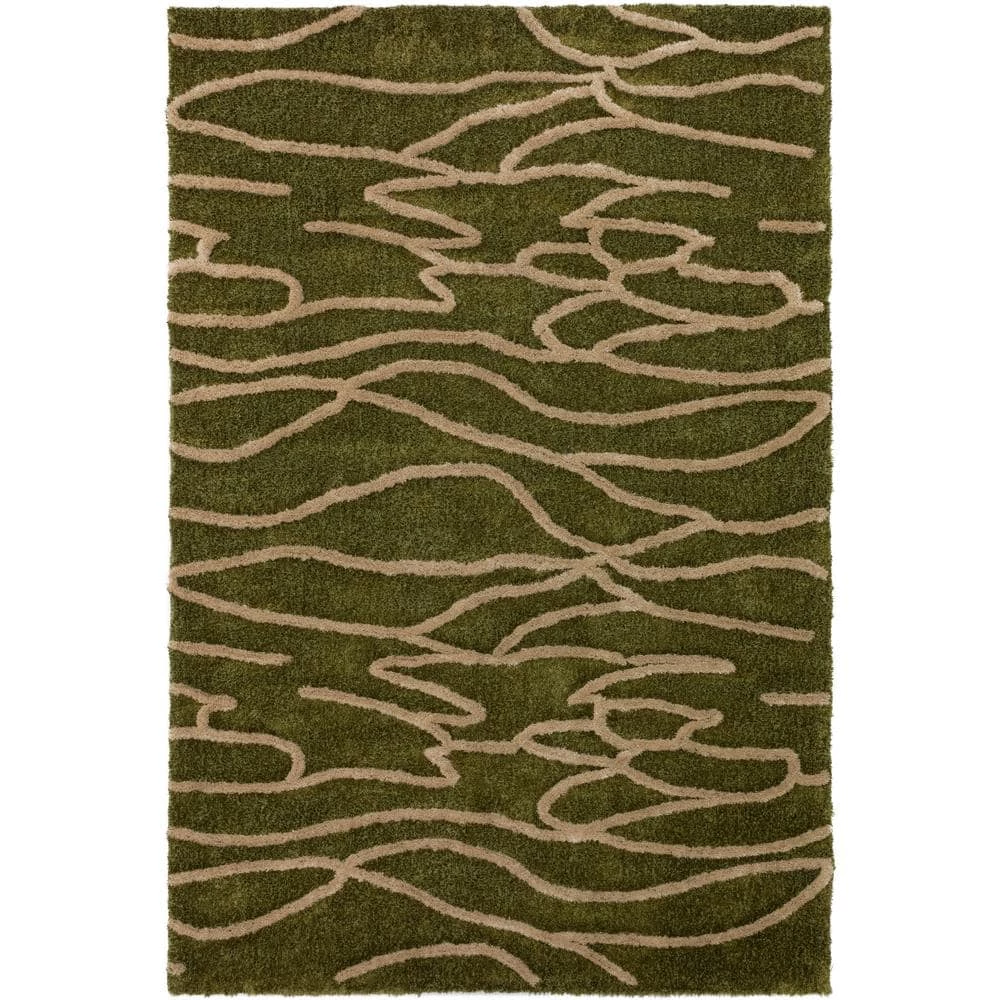 Sarita 3 Aloe 9 ft. x 13 ft. Area Rug by Addison Rugs