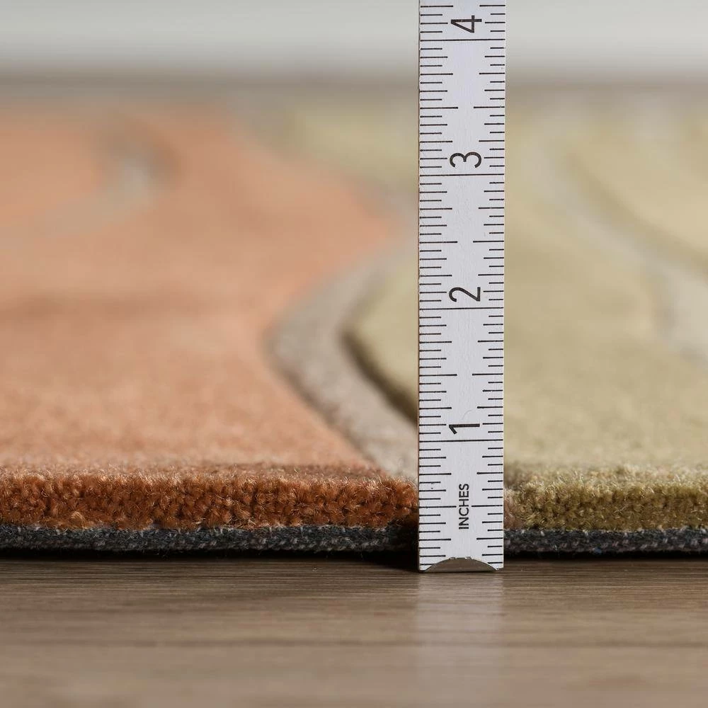 Ascot 306 Striped Autumn 8 ft. x 10 ft. Area Rug by Addison Rugs - Image 4