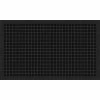 Embossed Black 18 in. x 30 in. Door Mat by TrafficMaster