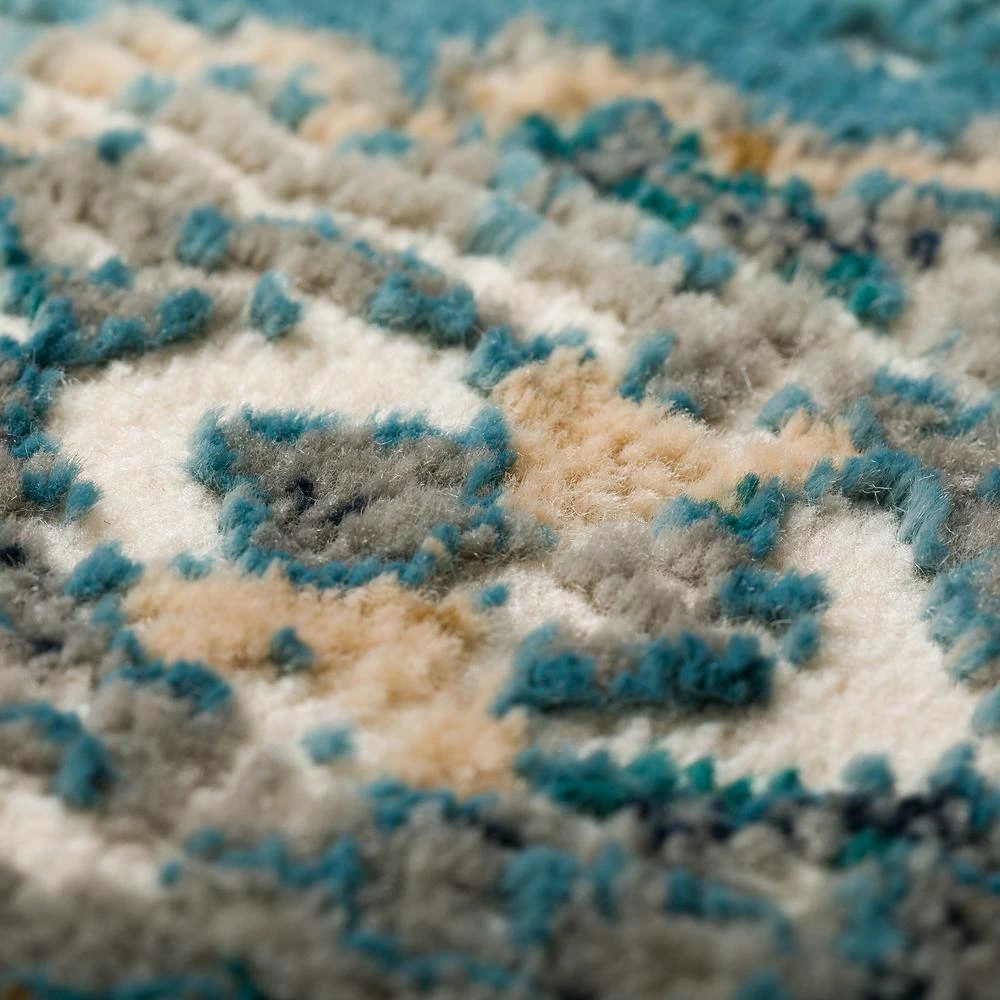 Gentry 22 Charcoal 1 Ft. 8 In. x 2 Ft. 6 In. Southwest Accent Rug by Addison Rugs - Image 9