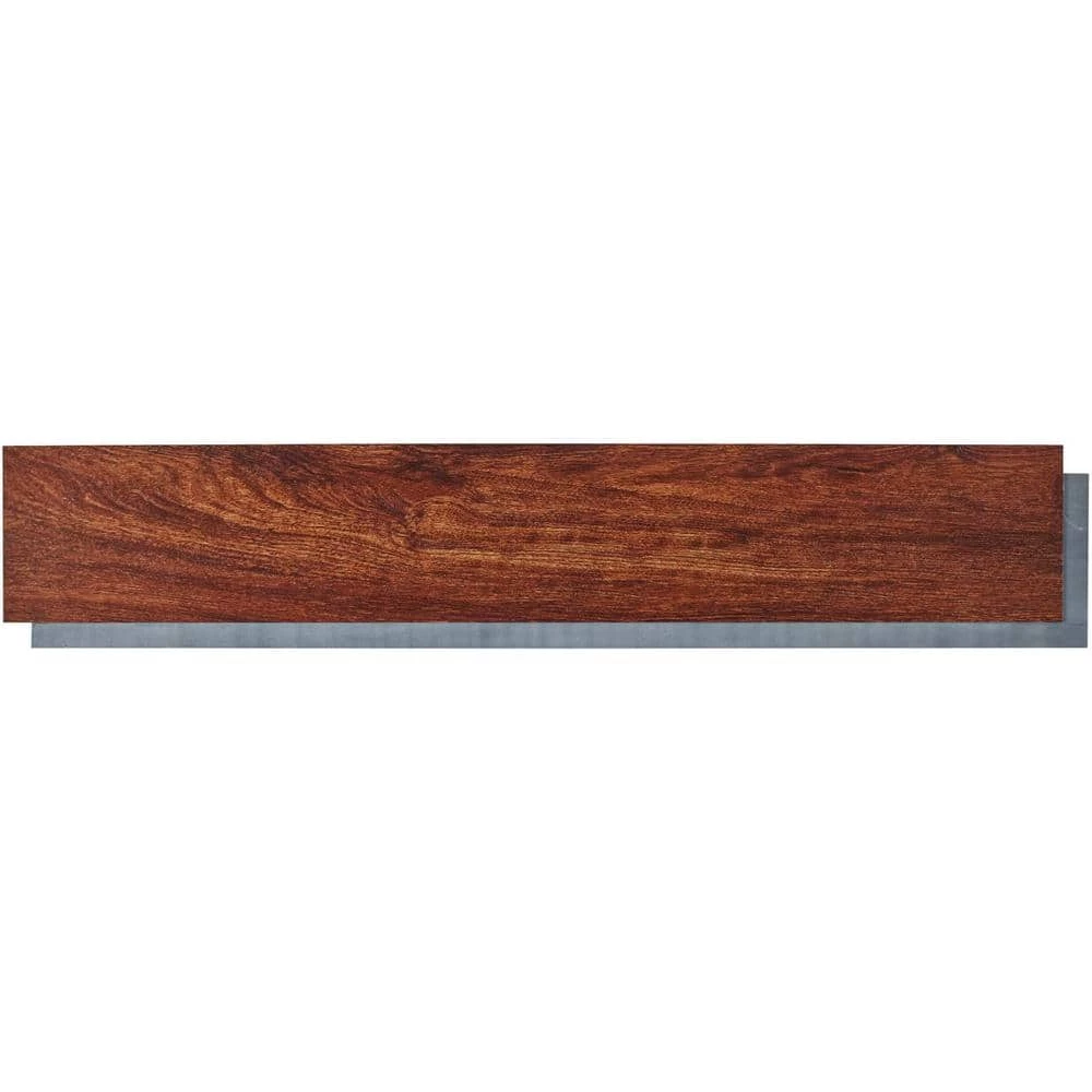 6 in. W Cherry GripStrip Luxury Vinyl Plank Flooring (24 sq. ft./case) by TrafficMaster - Image 3
