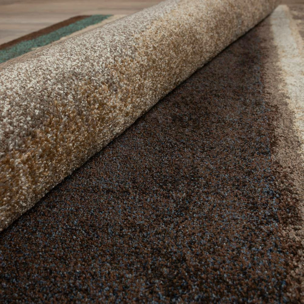 Provincial 2 Chocolate 7 ft. 10 in. x 10 ft. 7 in. Area Rug by Addison Rugs - Image 9