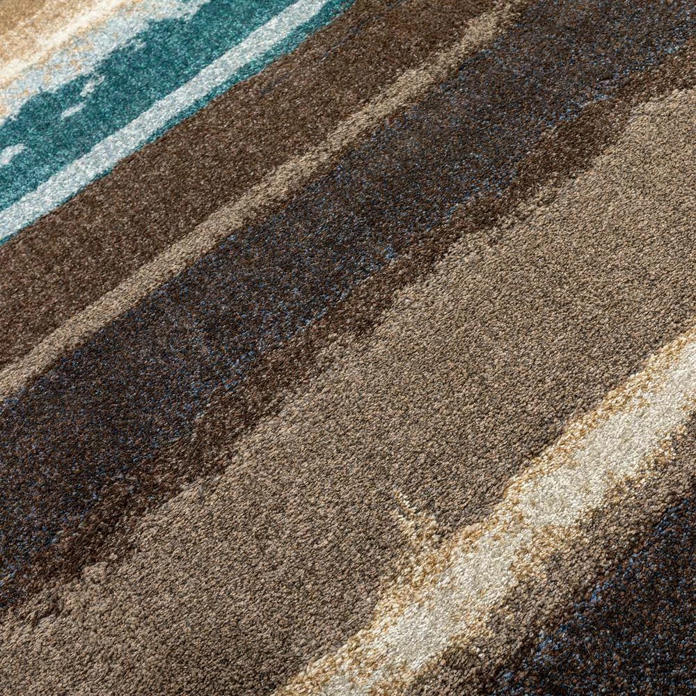 Provincial 2 Chocolate 7 ft. 10 in. x 10 ft. 7 in. Area Rug by Addison Rugs - Image 10