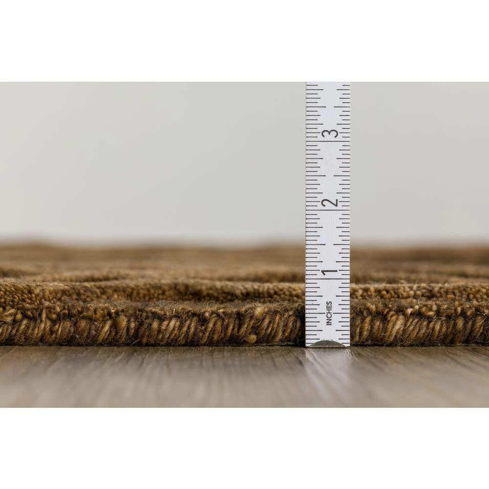 Webster 1 Chocolate 2 ft. 3 in. x 7 ft. 6 in. Runner Rug by Addison Rugs - Image 6