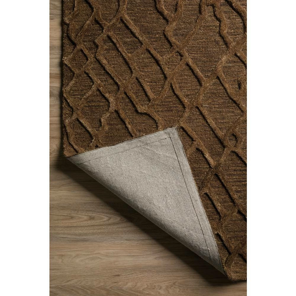 Webster 1 Chocolate 2 ft. 3 in. x 7 ft. 6 in. Runner Rug by Addison Rugs - Image 4