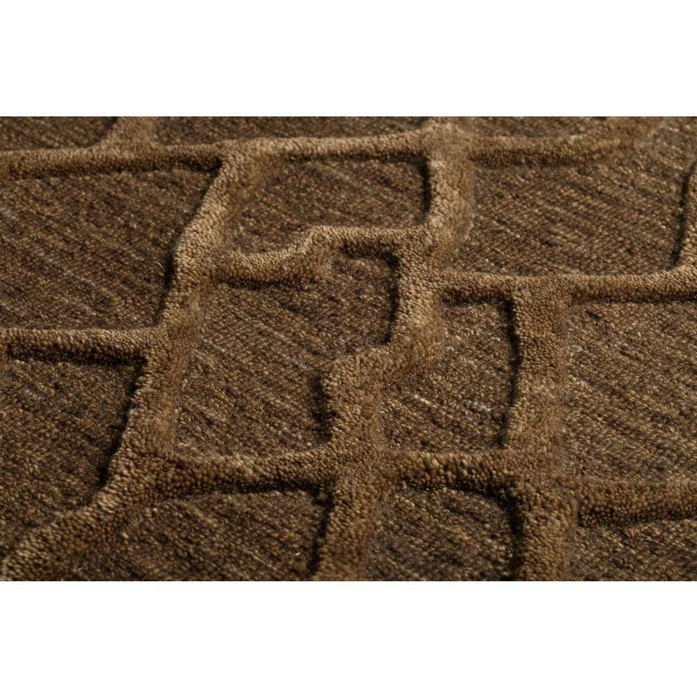 Webster 1 Chocolate 2 ft. 3 in. x 7 ft. 6 in. Runner Rug by Addison Rugs - Image 8