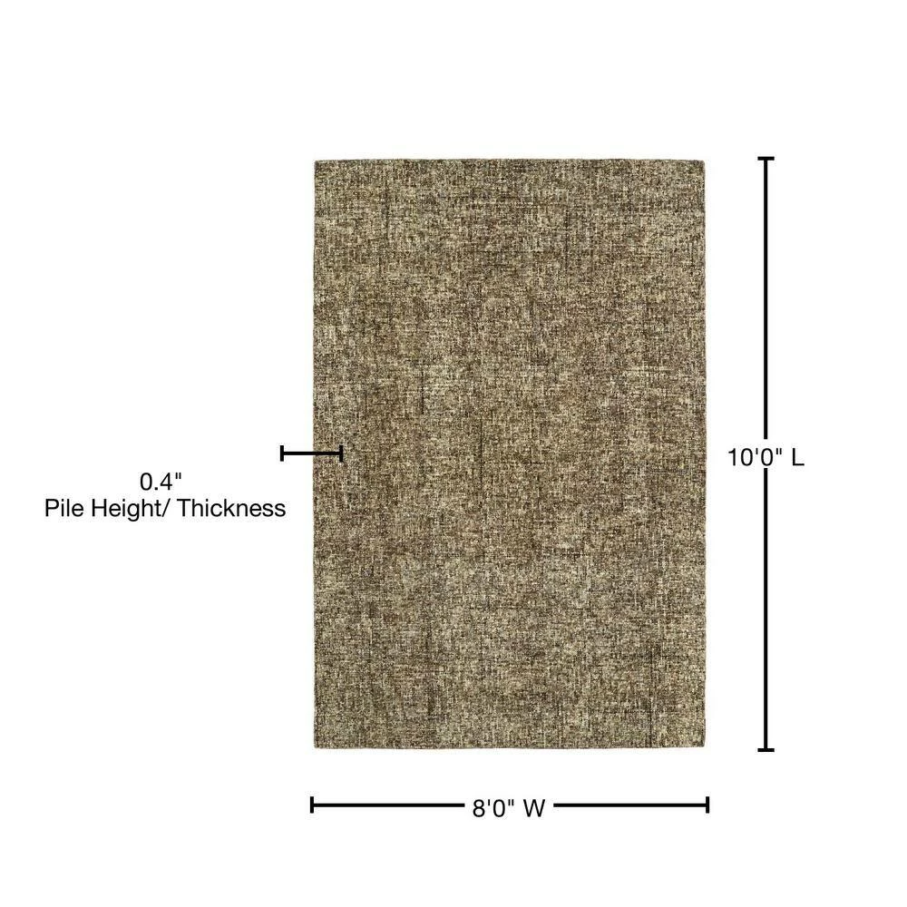 Zen 5 Coffee 8 ft. x 10 ft. Area Rug by Addison Rugs - Image 12