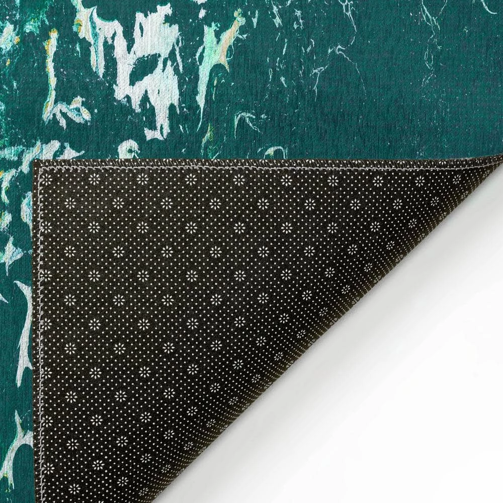 Copeland Emerald City 3 ft. x 5 ft. Abstract Area Rug by Addison Rugs - Image 3