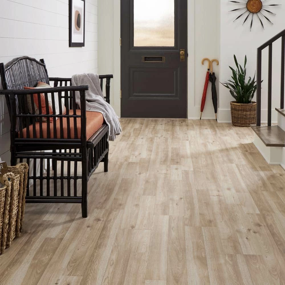 Fall Ridge Hickory 7-1/2 in. W Laminate Wood Flooring (1072 sq. ft./pallet) by TrafficMaster - Image 4