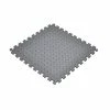 Gray 24 in. W x 24 in. L x 0.47 in. T Foam Interlocking Gym Floor Tiles (6 Tiles/Pack) (24 sq. ft.) by TrafficMaster