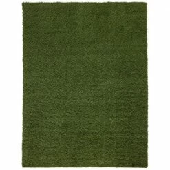 Soft Fescue 6 ft. x 8 ft. Green Artificial Grass Rug by TrafficMaster