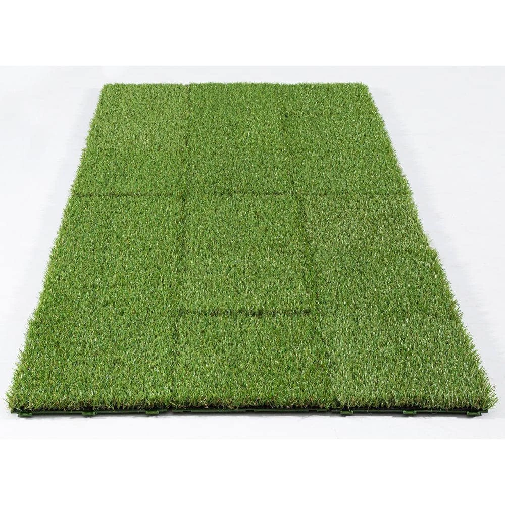 1 ft. x 1 ft. Artificial Grass Interlocking Tiles (9-Pack) by TrafficMaster - Image 10