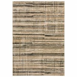 Gentry 8 Grey 8 Ft. x 10 Ft. Abstract Checker Area Rug by Addison Rugs