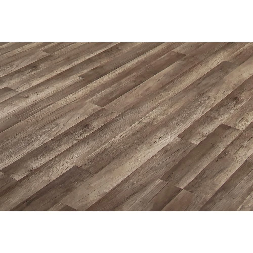 Grey Oak 7 mm T x 8.03 in. W Laminate Wood Flooring (23.91 sq.ft/Case) by TrafficMaster - Image 5