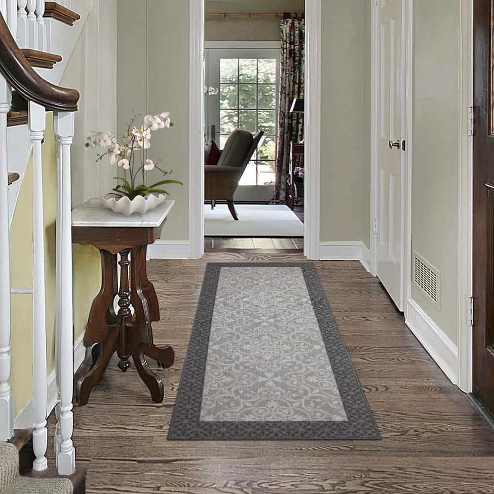 Derbent Grey 2 ft. x 5 ft. Accent Rug by TrafficMaster - Image 2