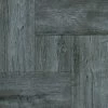 Grey Wood Parquet 12 in. x 12 in. Residential Peel and Stick Vinyl Tile (30 sq. ft. / case) by TrafficMaster