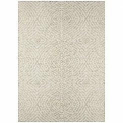 Evolve Ivory 9 ft. x 12 ft. Geometric Area Rug by Addison Rugs