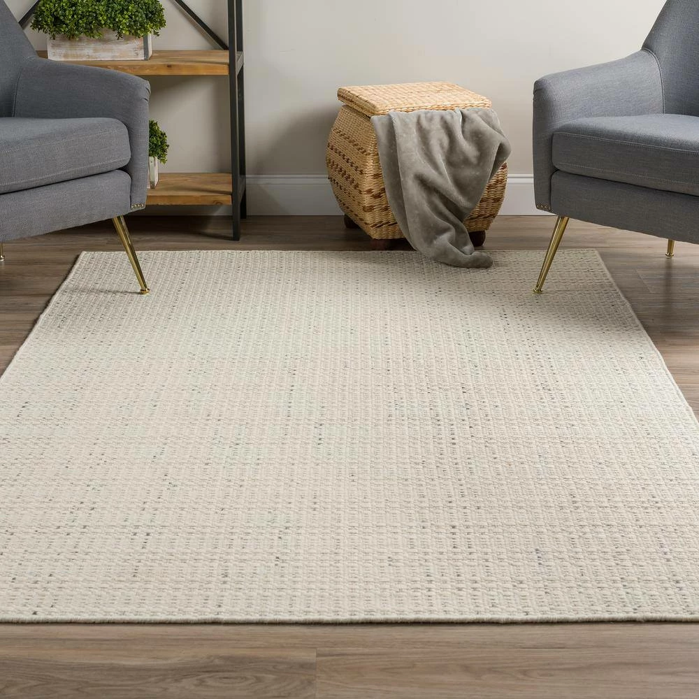 TARAI 1 IVORY 5 FT. X 7 FT. 6 IN. AREA RUG by Addison Rugs - Image 6