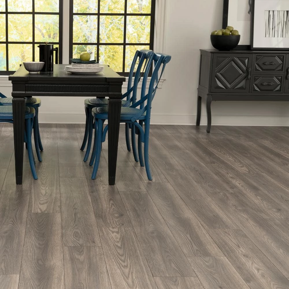 Jessamine Oak 7 mm T x 7.5 in. W Laminate Wood Flooring (26.8 sq.ft/Case) by TrafficMaster - Image 4
