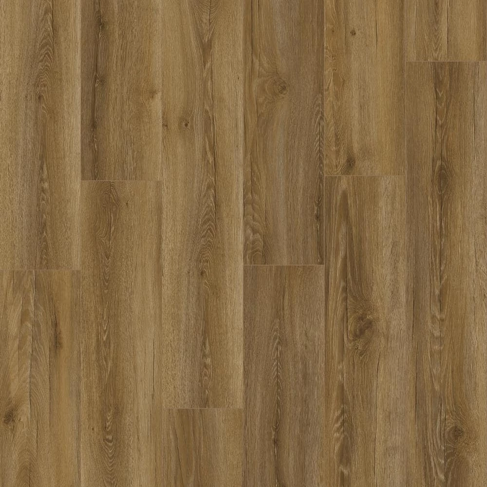 Kettle Keep Oak 8 mm T x 8.03 in. W Water Resistant Laminate Wood Flooring (21.26 sq.ft/Case) by TrafficMaster