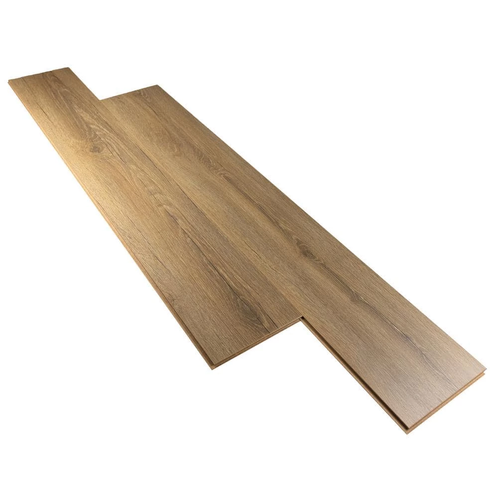 Kettle Keep Oak 8 mm T x 8.03 in. W Water Resistant Laminate Wood Flooring (21.26 sq.ft/Case) by TrafficMaster - Image 6