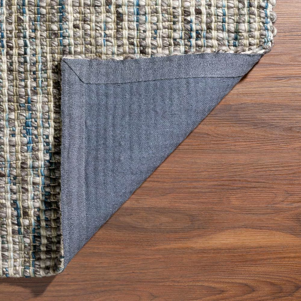 Sierra 1 Lakeview 8 ft. x 10 ft. Tonal Solid Wool Indoor Area Rug by Addison Rugs - Image 4