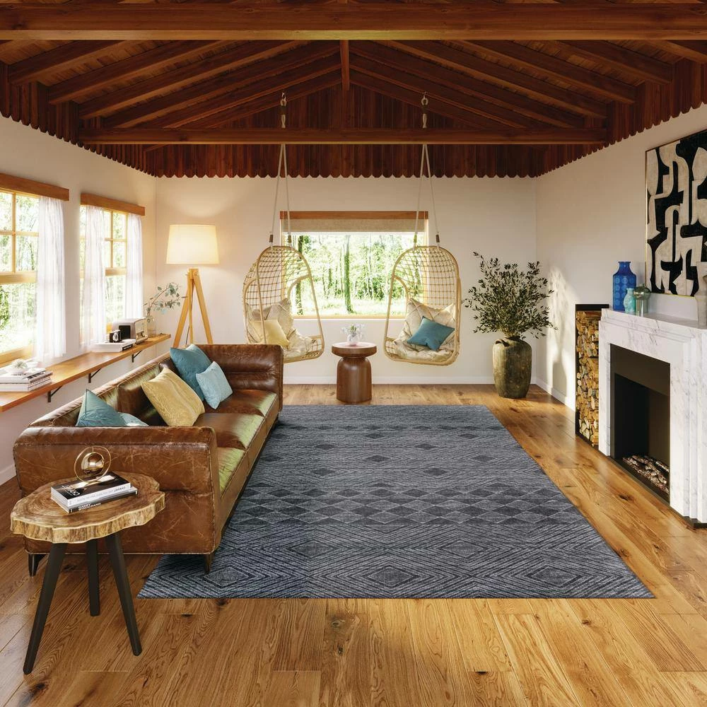 Modena Midnight 8 ft. x 10 ft. Southwest Area Rug by Addison Rugs - Image 8