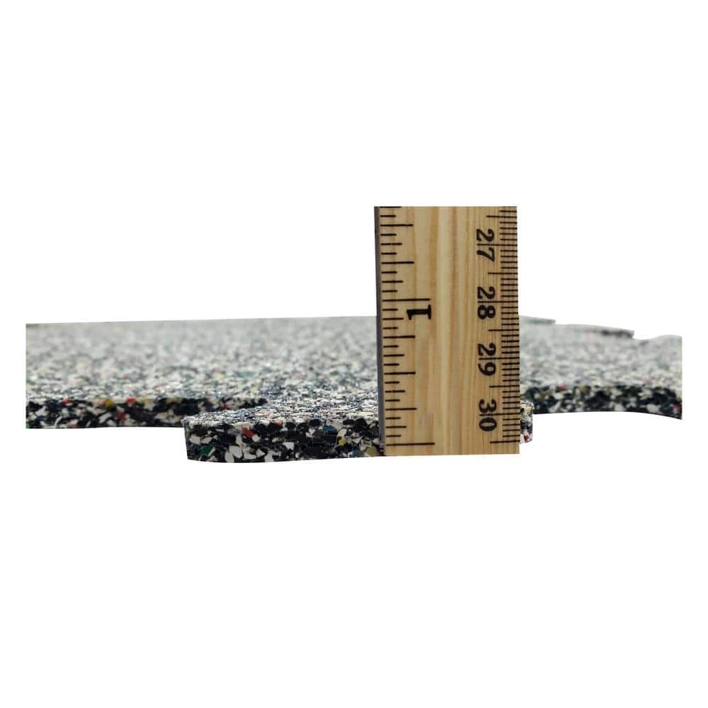 18 in. x 18 in. Rubber Gym/Exercise Flooring Tiles with Nike Grind (14.32 sq. ft.) (6-Pack) Colors will Vary by TrafficMaster - Image 6