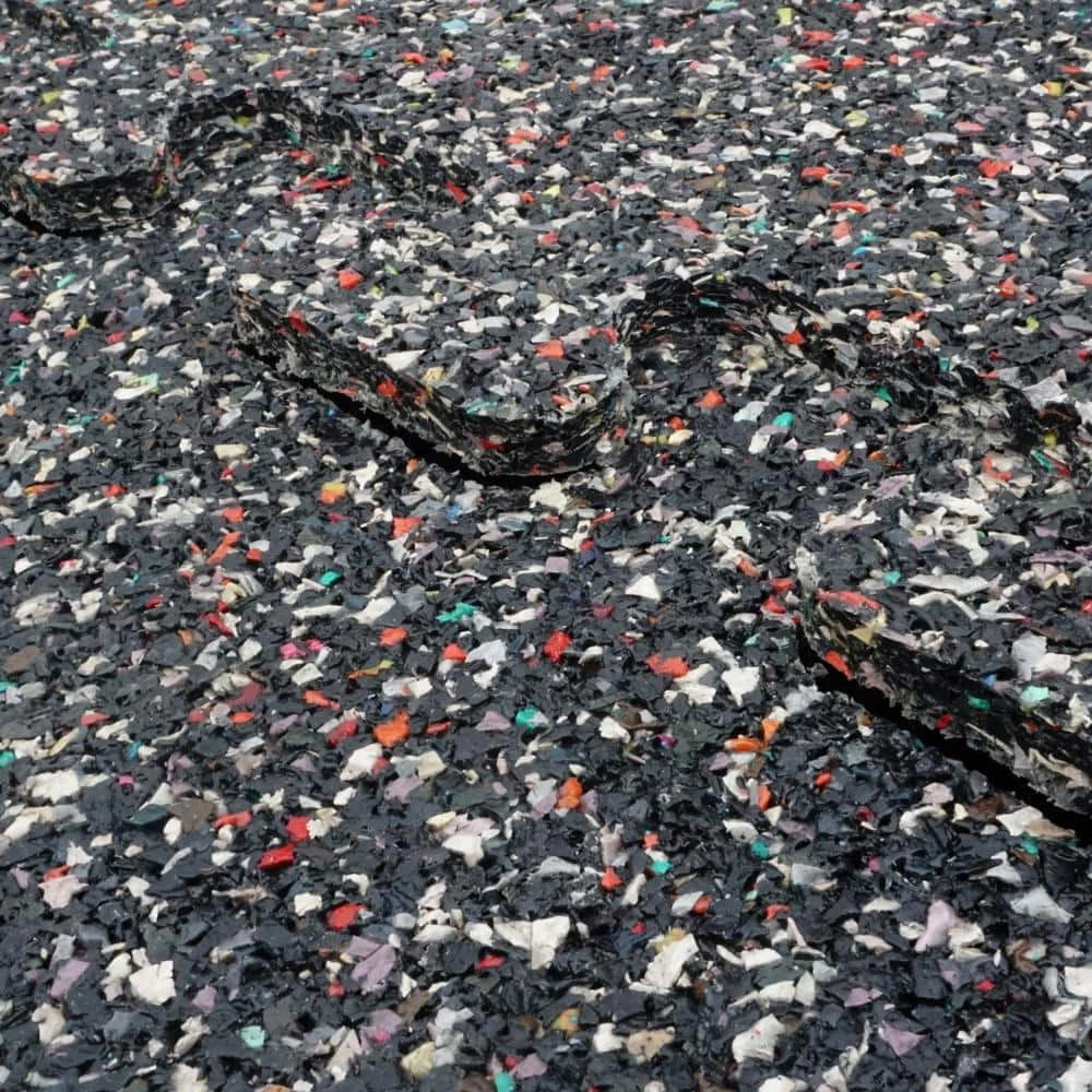 18 in. x 18 in. Rubber Gym/Exercise Flooring Tiles with Nike Grind (14.32 sq. ft.) (6-Pack) Colors will Vary by TrafficMaster - Image 7