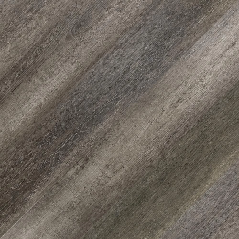 7 in. W x 48 in. L Oaxaca Valley Gray Rigid Core Click Lock Luxury Vinyl Plank Flooring (23.77 sq. ft./case) by TrafficMaster - Image 5