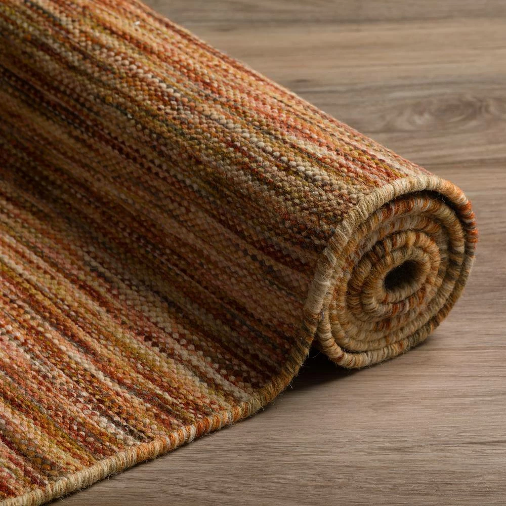 Walden Woven Wool Paprika 8 ft. x 10 ft. Area Rug by Addison Rugs - Image 4
