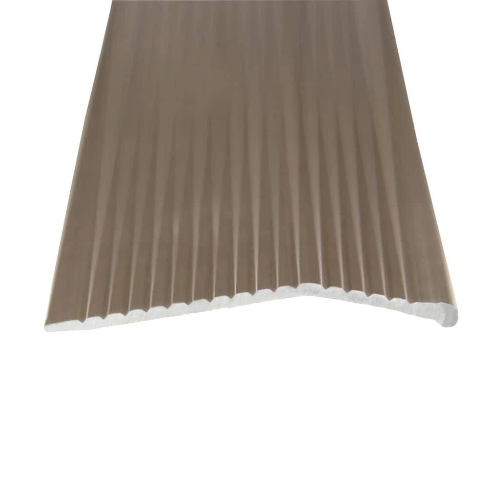 Pewter Fluted 72 in. x 2 in. Carpet Trim by TrafficMaster - Image 2