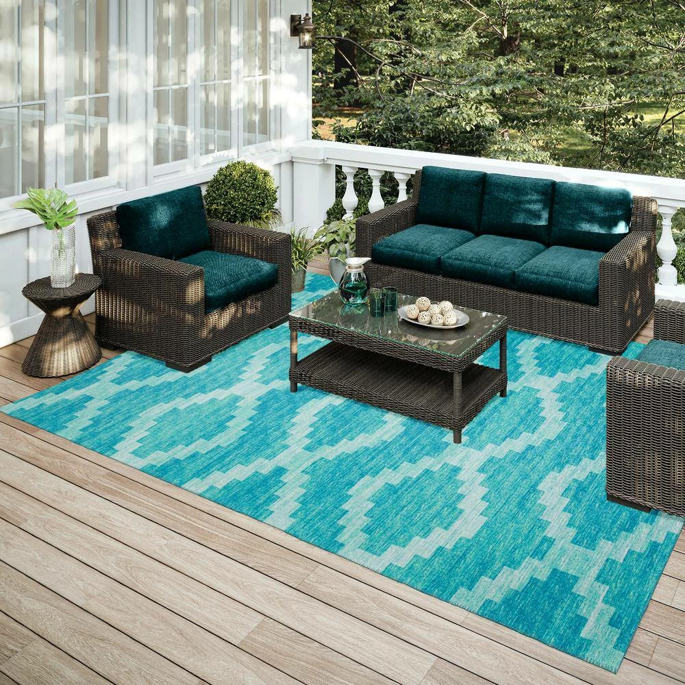 Modena Poolside 3 ft. x 5 ft. Southwest Area Rug by Addison Rugs - Image 5