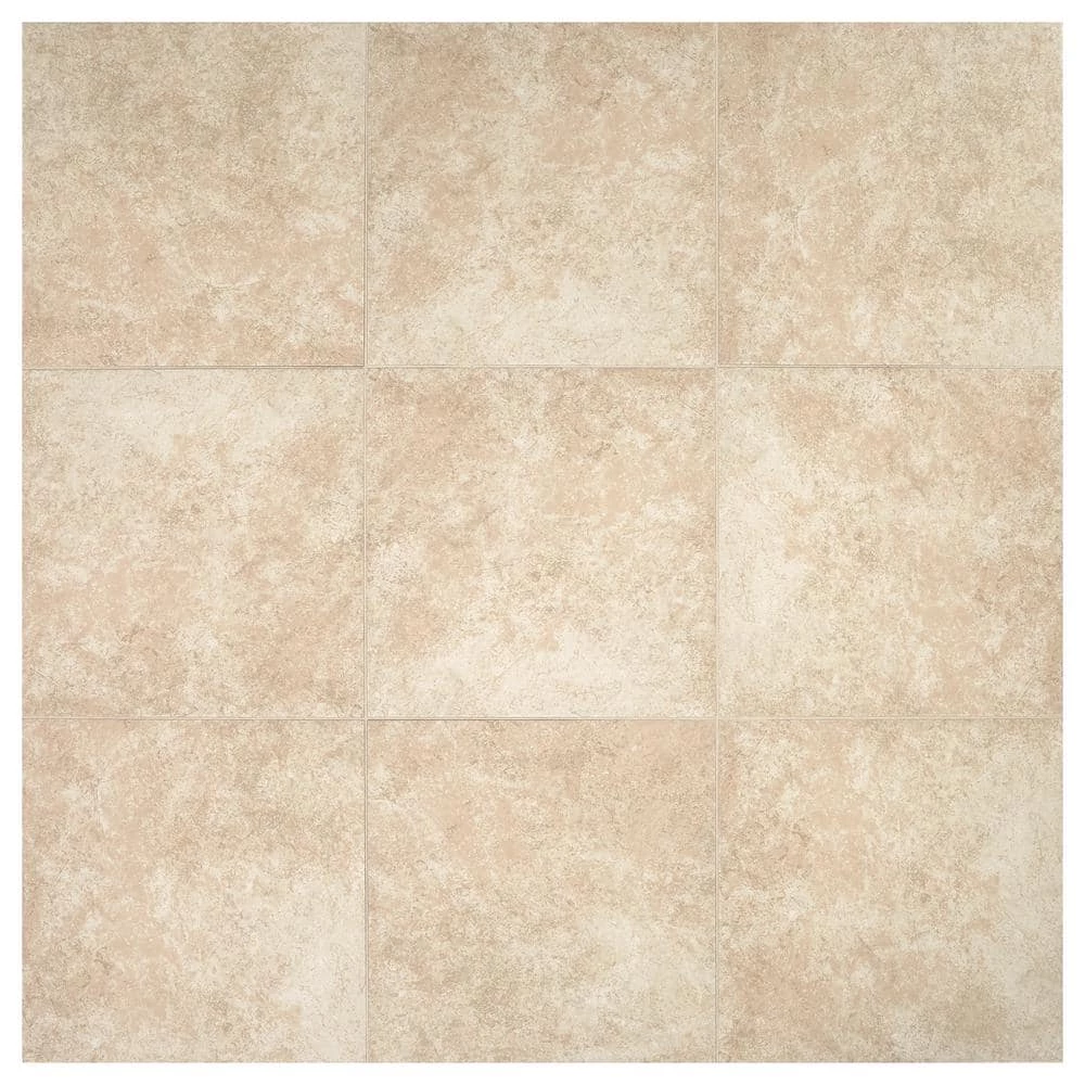 Provo Beige 16 in. x 16 in. Ceramic Floor and Wall Tile (309.6 sq. ft / pallet) by TrafficMaster - Image 2