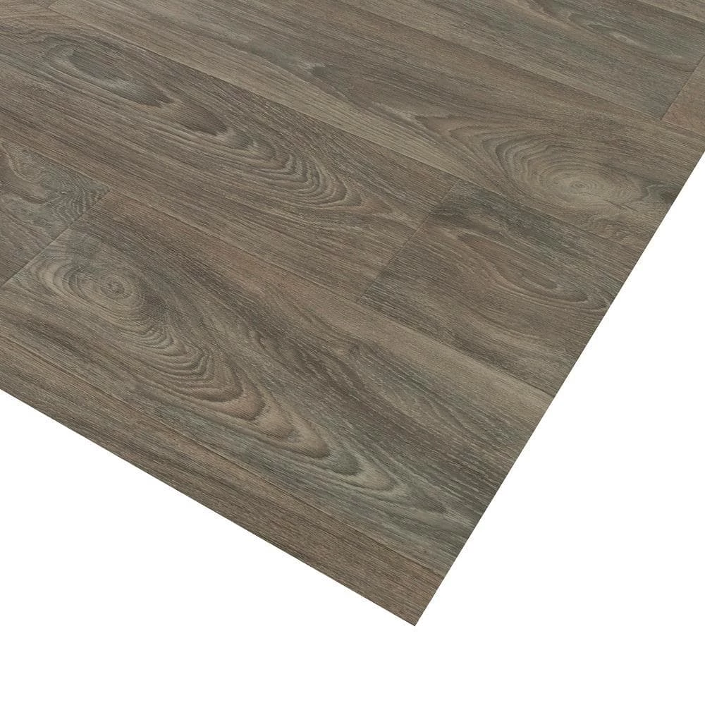 Scorched Walnut Grey Wood Residential Vinyl Sheet Flooring 12ft. Wide x Cut to Length by TrafficMaster - Image 8