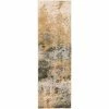 Gentry 19 Silver 2 Ft. 3 In. x 7 Ft. 5 In. Abstract Area Rug by Addison Rugs