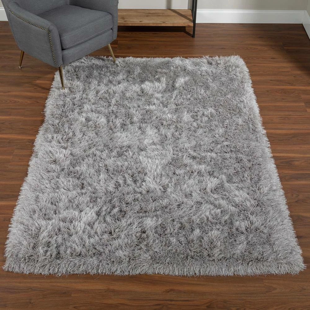 Sensation 1 Silver 9 ft. x 13 ft. Area Rug by Addison Rugs - Image 12