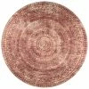 Modena Spice 8 ft. x 8 ft. Round Medallion Area Rug by Addison Rugs