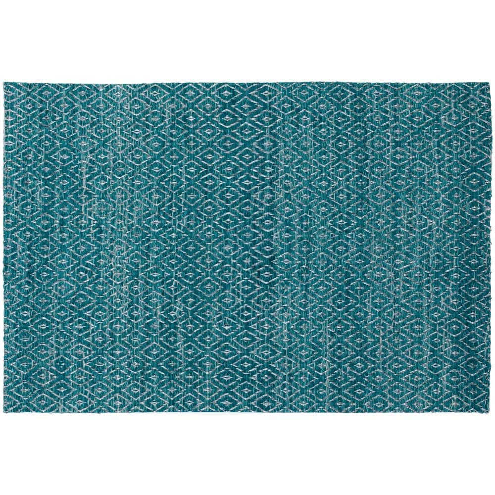 Cruz 1 Teal 2 ft. x 3 ft. Area Rug by Addison Rugs