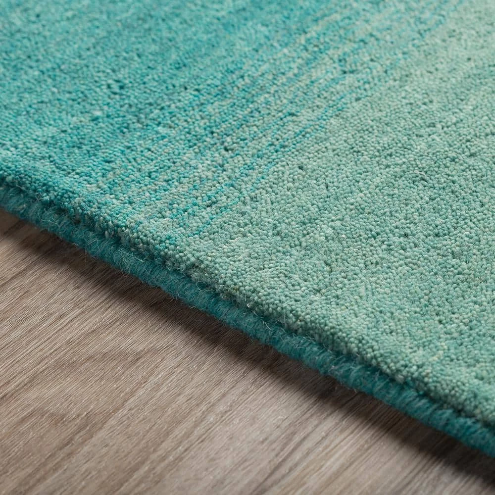 Dunes 1 Teal 5'X7'3" Ombre Wool Indoor by Addison Rugs - Image 2