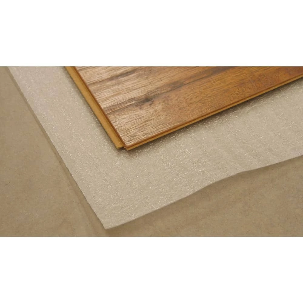 Standard 100 sq. ft. Rolls 25 ft. x 4 ft. x .080 in. Polyethylene Foam 2-in-1 Underlayment by TrafficMaster - Image 6