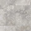 Travertine Grey Stone Residential Vinyl Sheet Flooring 12ft. Wide x Cut to Length by TrafficMaster
