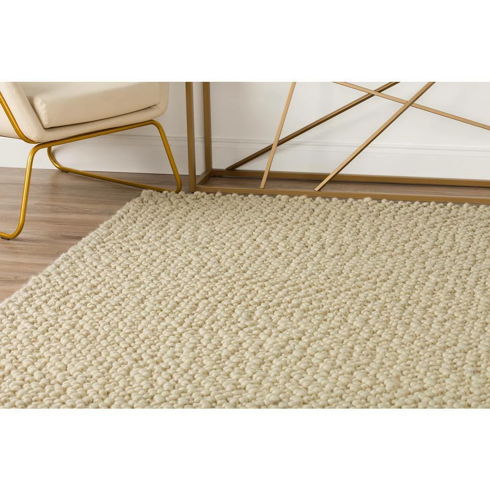 Samson 1 Vanilla 8 ft. x 10 ft. Area Rug by Addison Rugs - Image 3