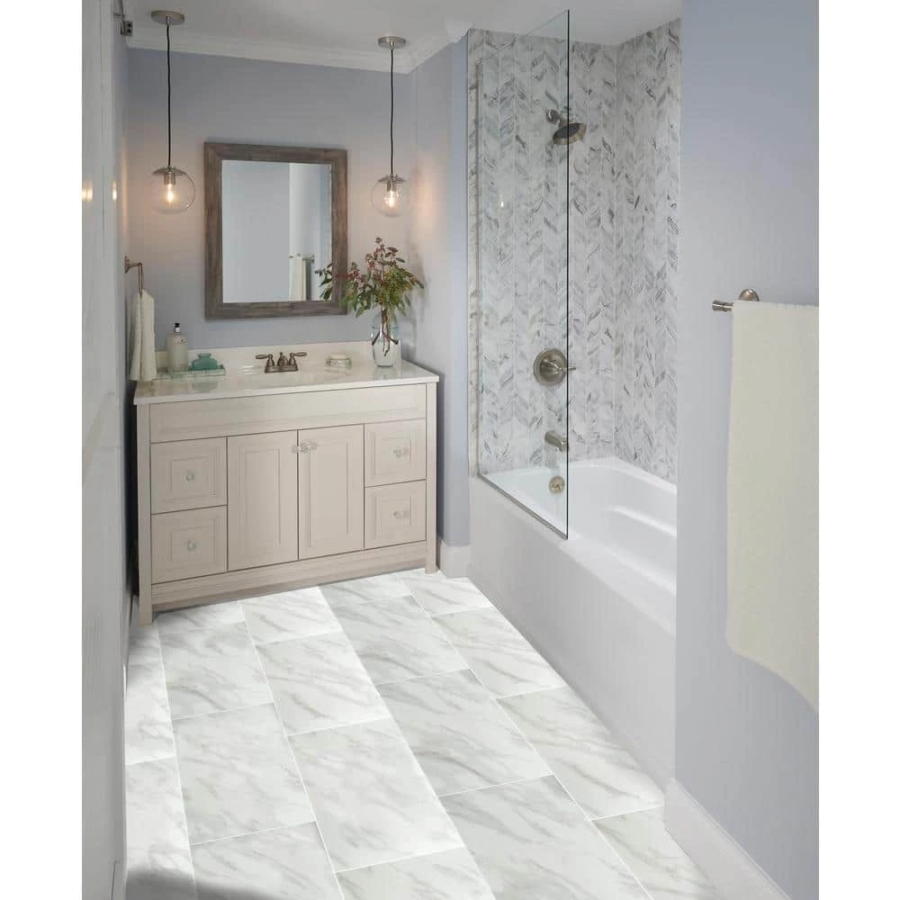 Strata 12 in. x 24 in. Matte Ceramic Stone Look Floor and Wall Tile (16 sq. ft./Case) by TrafficMaster - Image 3
