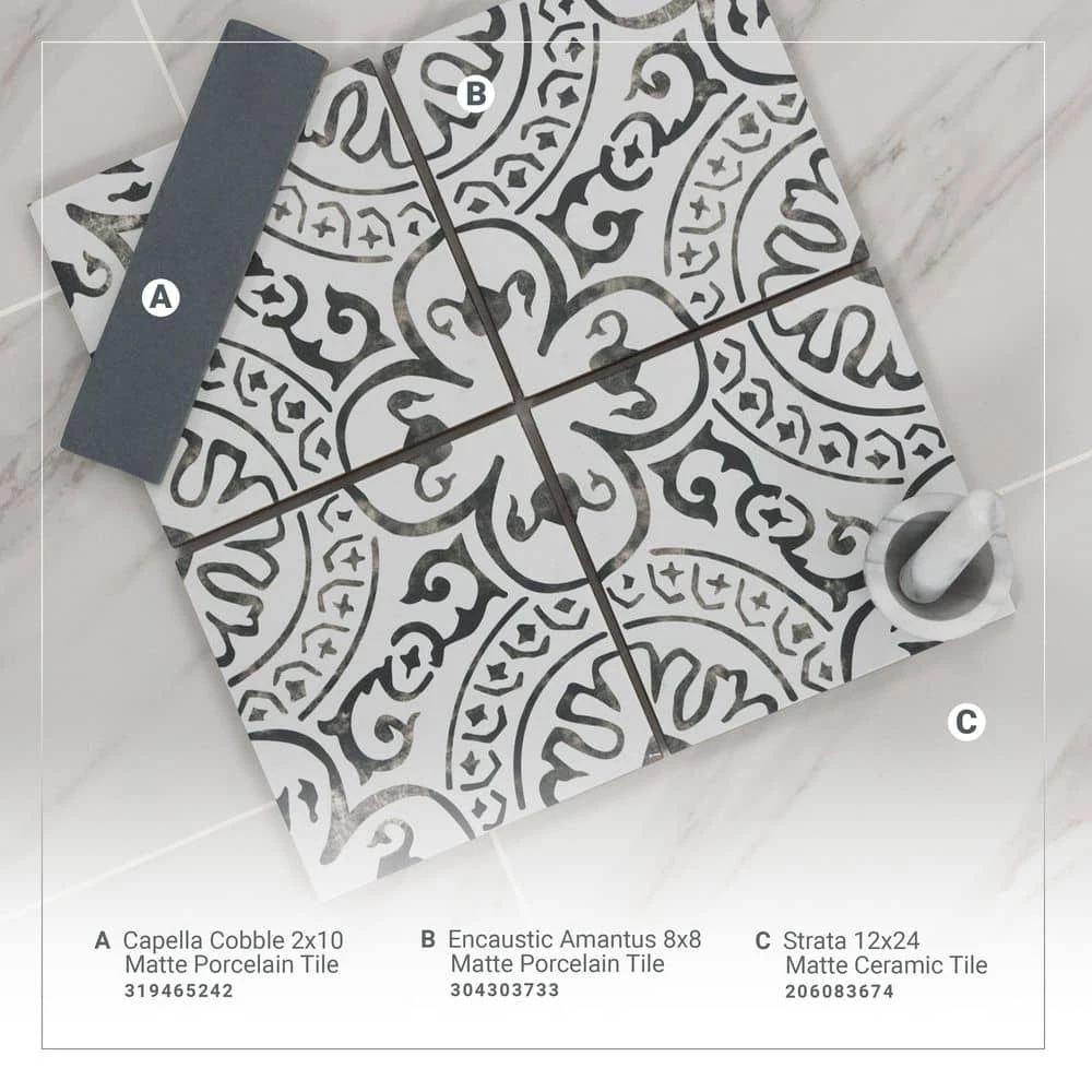 Strata 12 in. x 24 in. Matte Ceramic Stone Look Floor and Wall Tile (16 sq. ft./Case) by TrafficMaster - Image 11